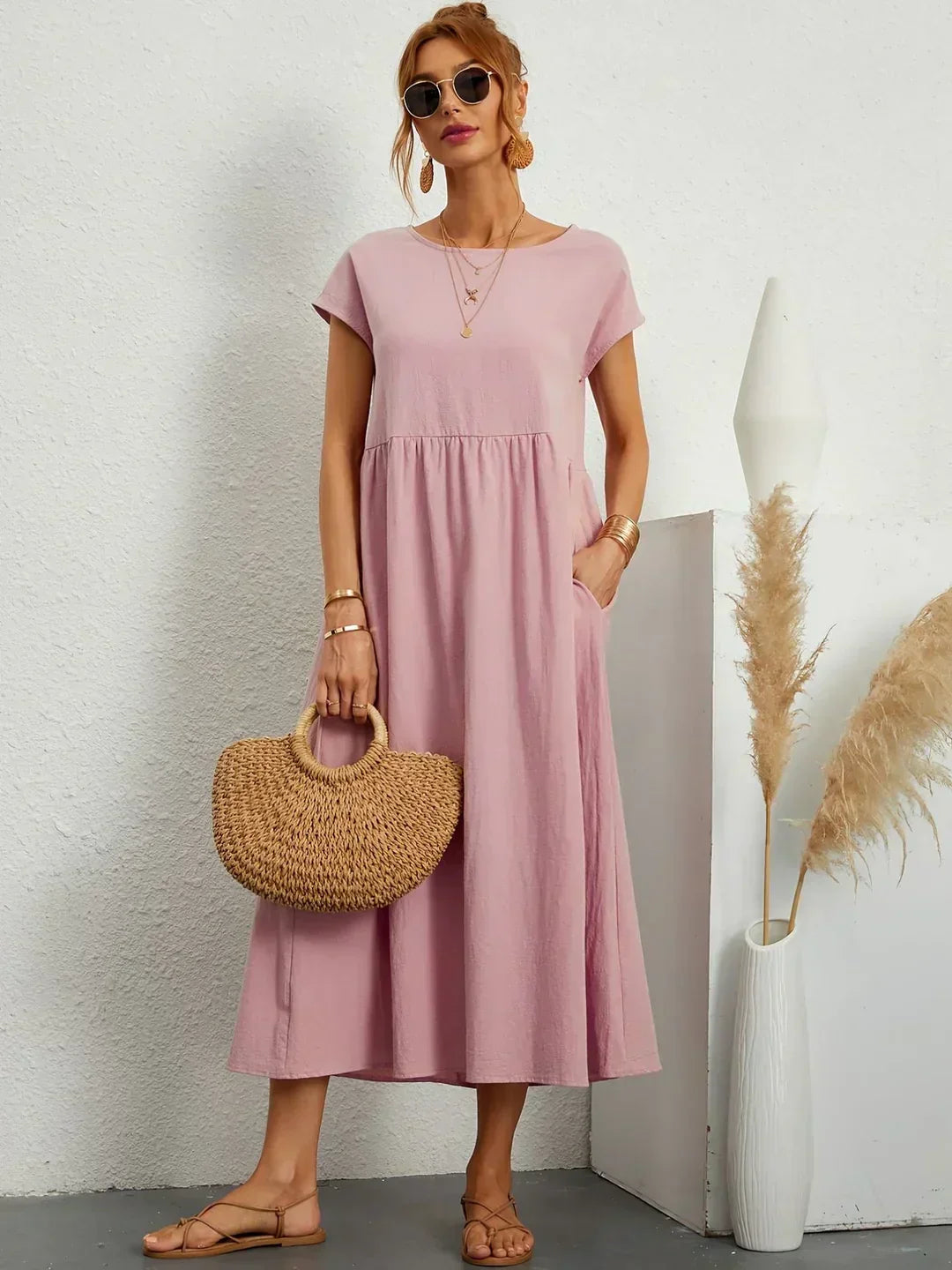 Gabrielle™ | Robe Midi Élégante et Intemporelle