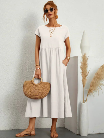 Gabrielle™ | Robe Midi Élégante et Intemporelle