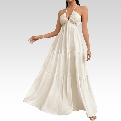 Robe Maxi Fluide Élégante - Coupe Flatteuse et Confortable