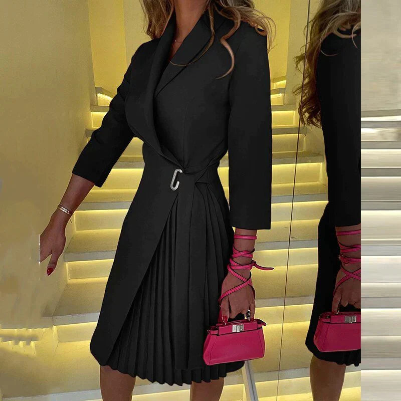 Maelle | Robe Blazer Chic Pour Femme | Mini