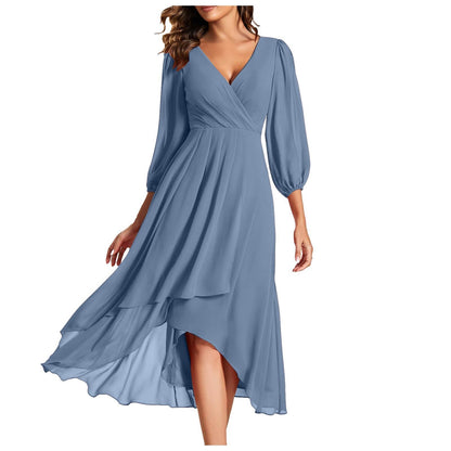 Linda – Robe Élégante avec Décolleté en V