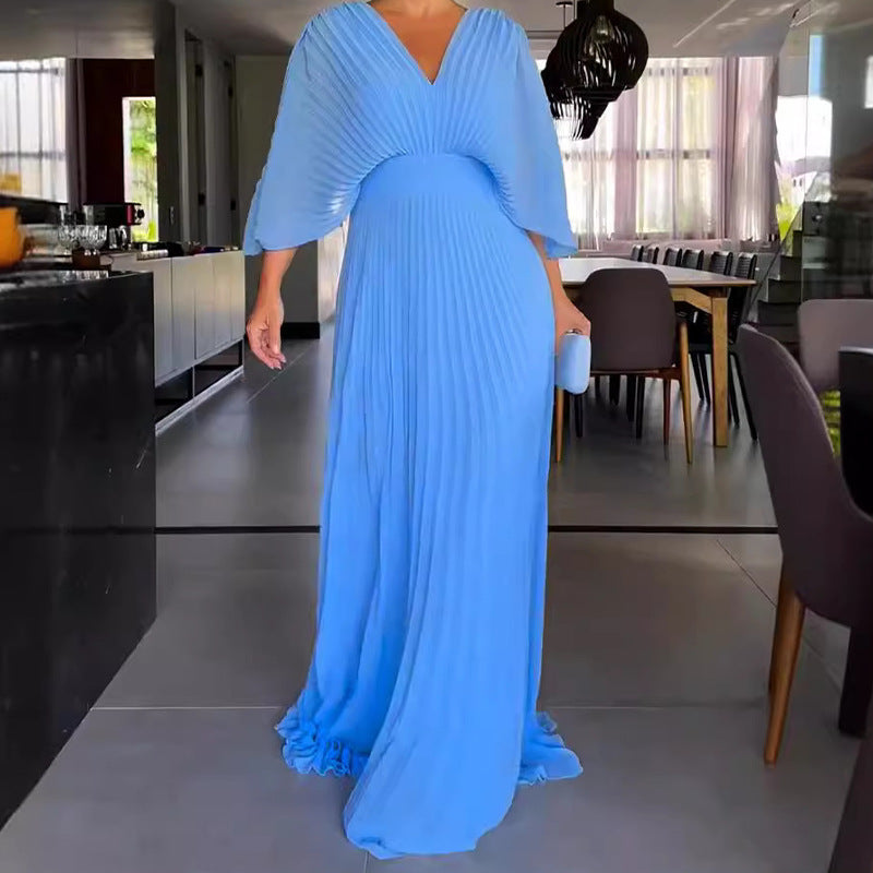 Jennifer | RIA™ Robe Maxi Canallée Flottante