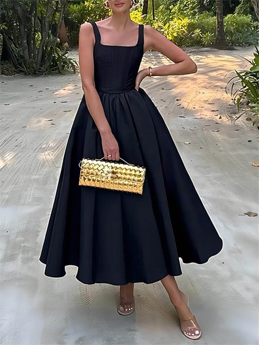 Patricia - Robe Midi A-Line Élégante
