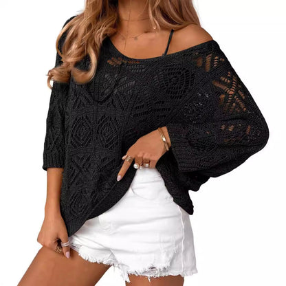 Gabrielle – Pull au crochet