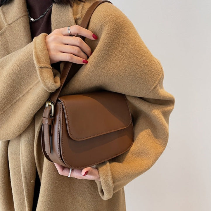 Eldborg | Élégant sac à bandoulière en ton nude doux
