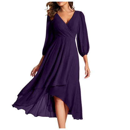 Linda – Robe Élégante avec Décolleté en V