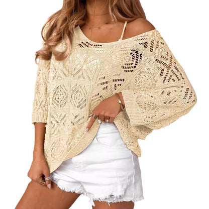 Gabrielle – Pull au crochet