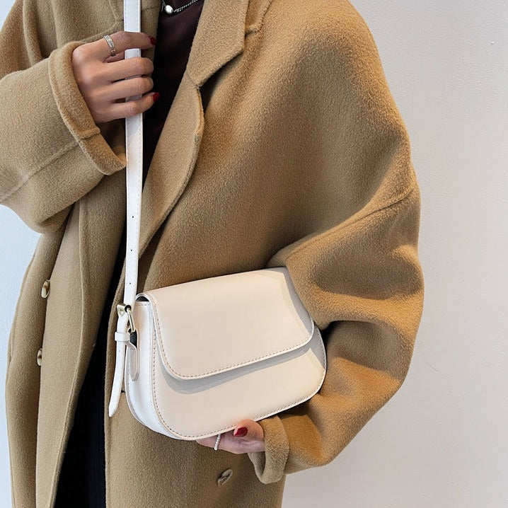 Eldborg | Élégant sac à bandoulière en ton nude doux