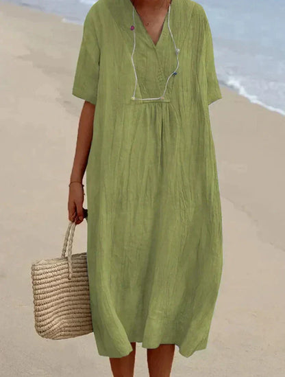 Jayela - Robe d'Élégance Estivale sans Effort