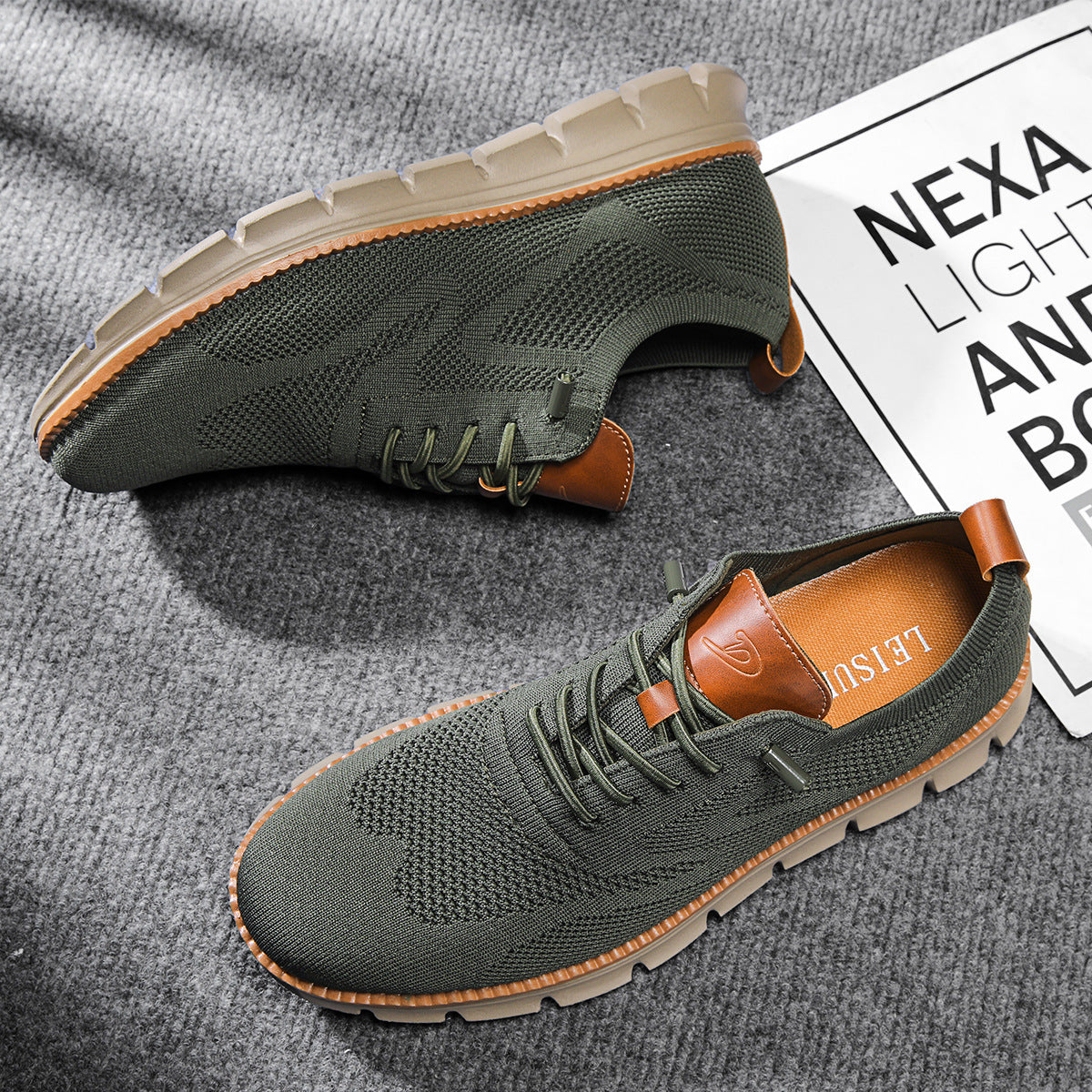 Dos - Chaussures Ergonomiques Confortables pour Hommes