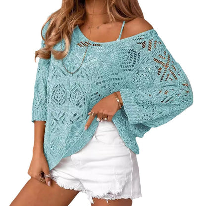 Gabrielle – Pull au crochet