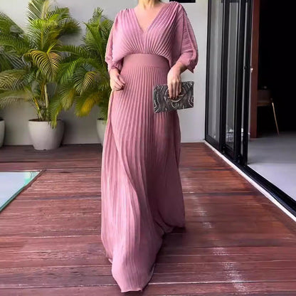 Jennifer | RIA™ Robe Maxi Canallée Flottante