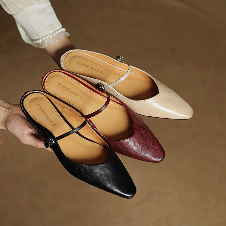 Mule en Vera Pelle Orella