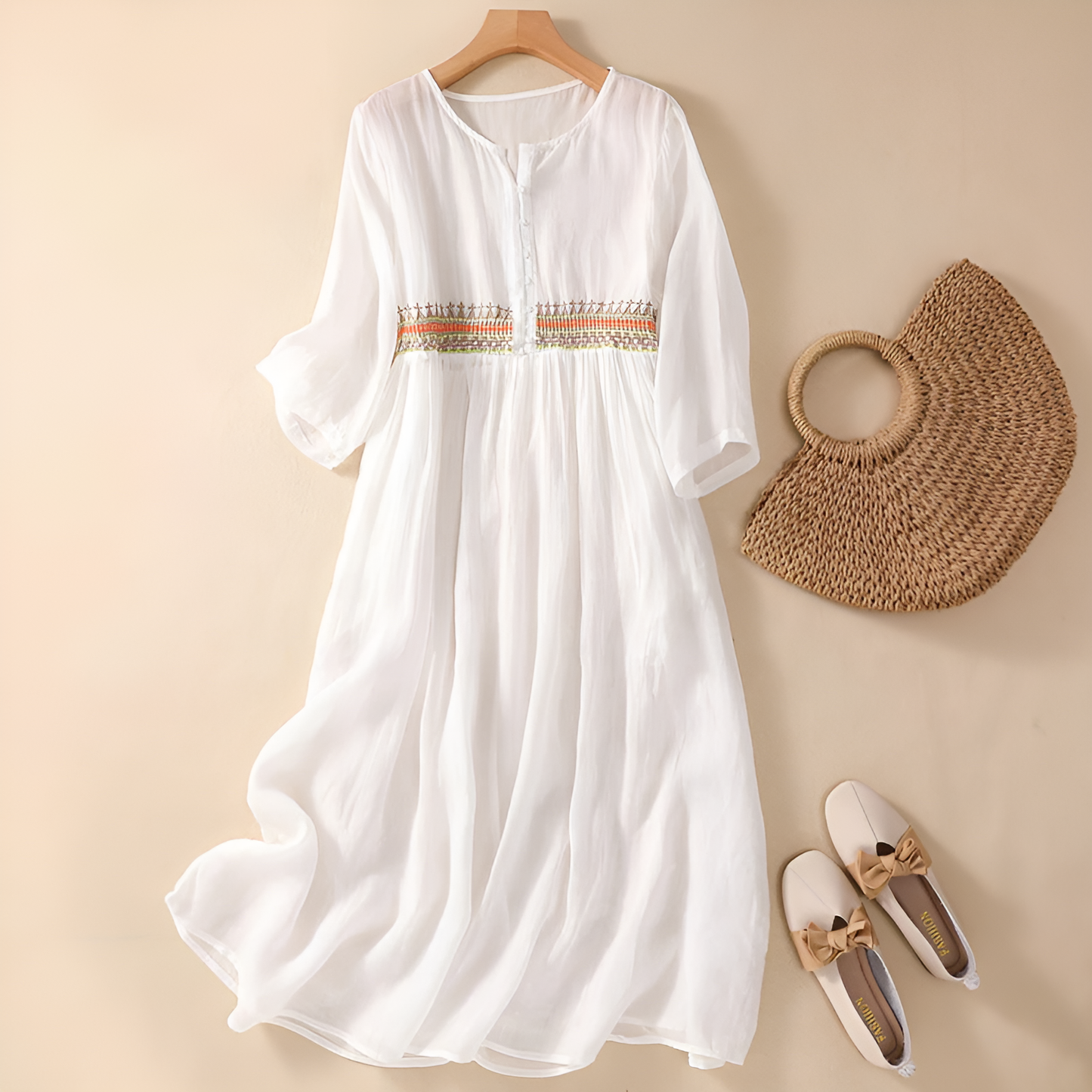Jane - Robe Brodée