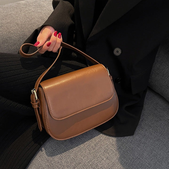 Eldborg | Élégant sac à bandoulière en ton nude doux