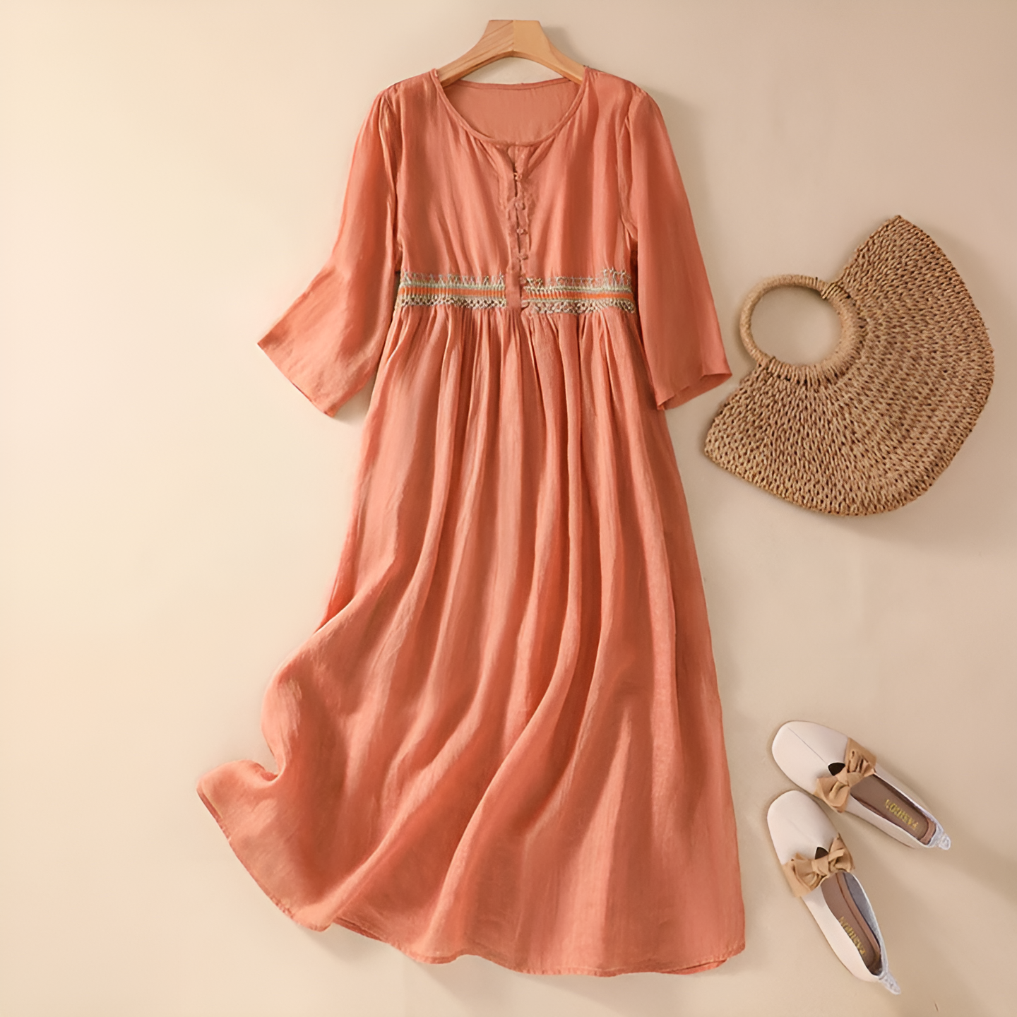Jane - Robe Brodée