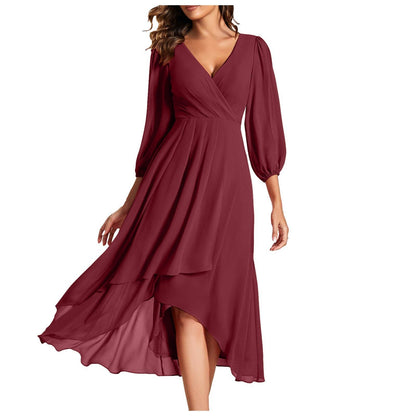 Linda – Robe Élégante avec Décolleté en V