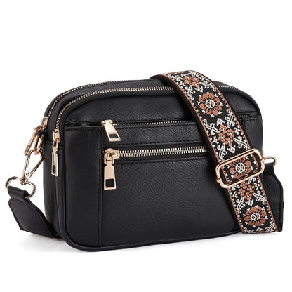 Erikka | Sac à bandoulière élégant avec bandoulière réglable à motifs