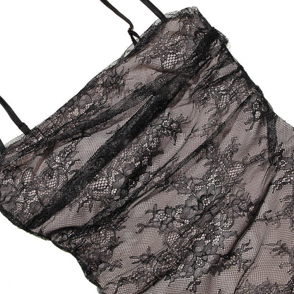 CELESTE - Robe Maxi en Dentelle
