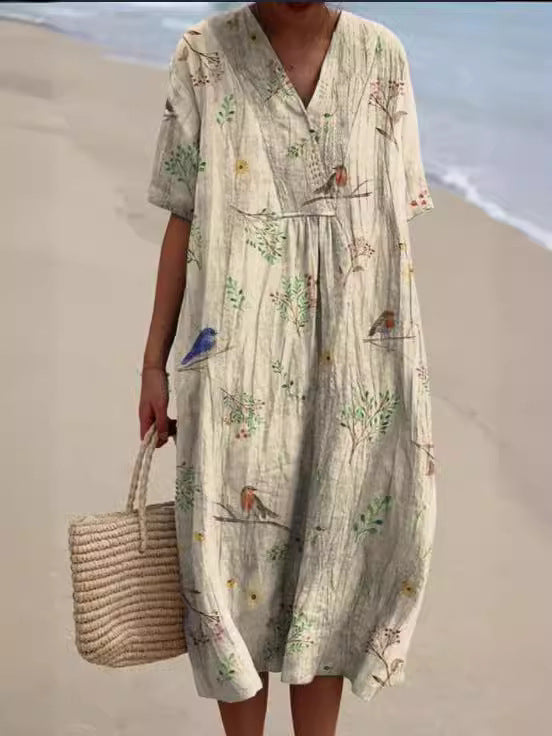 Graciela - Robe Bohémienne Élégante