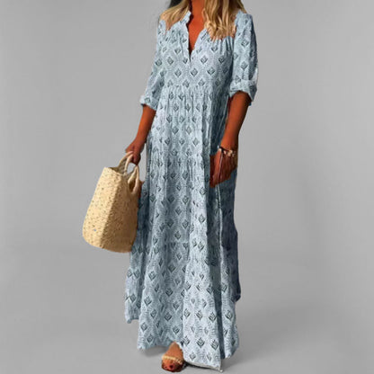 Nele – Robe en coton vintage