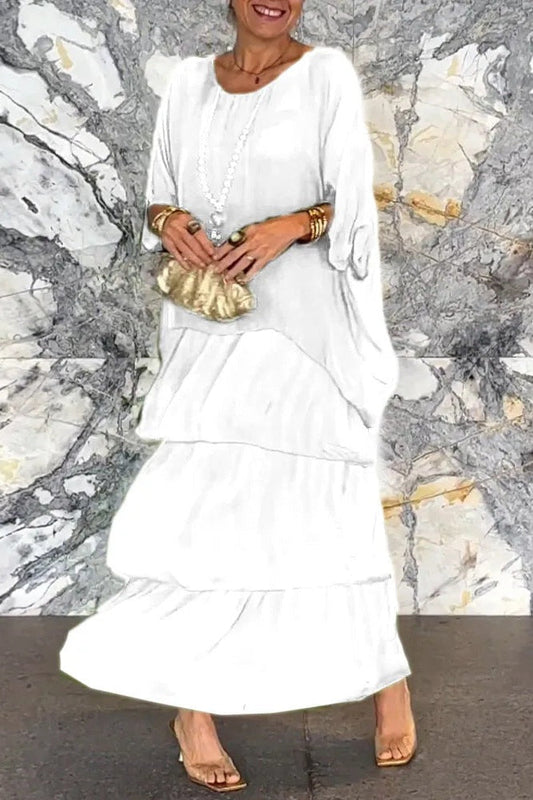 Robe Couverture Nora - Blanc