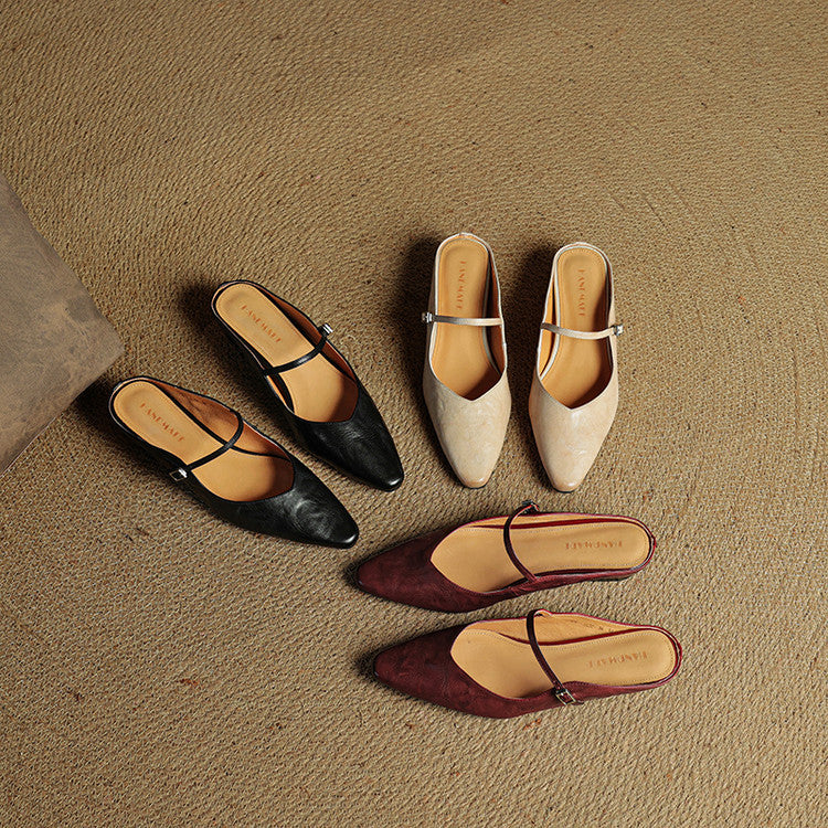 Mule en Vera Pelle Orella