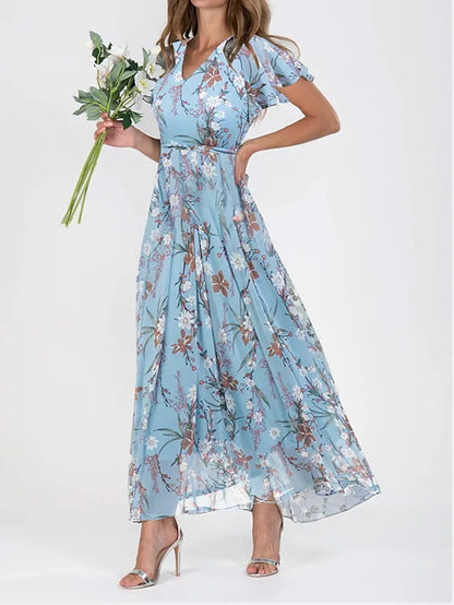 Lea – Robe Midi Élégante pour Toute Occasion