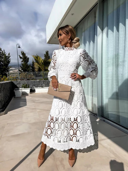 Liza™ - Robe en dentelle romantique