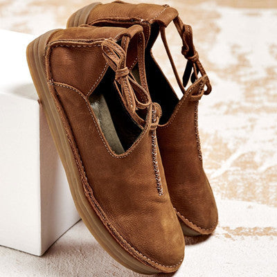 Alita - Chaussures en Cuir Confortables pour Femme