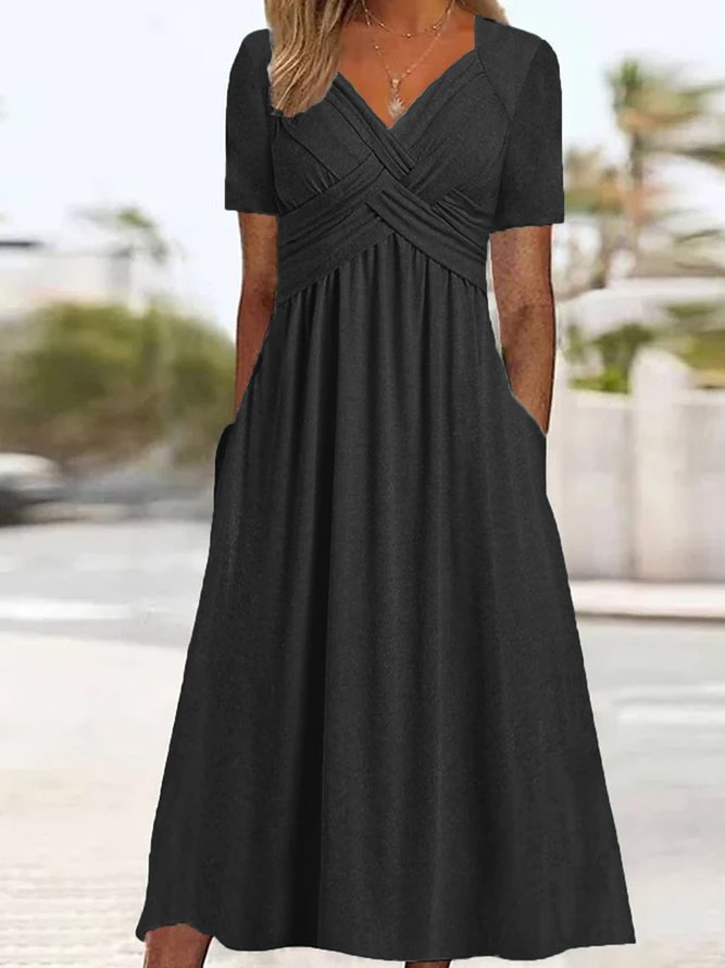 Elisabeth | Robe Décontractée Pour Femmes | Midi