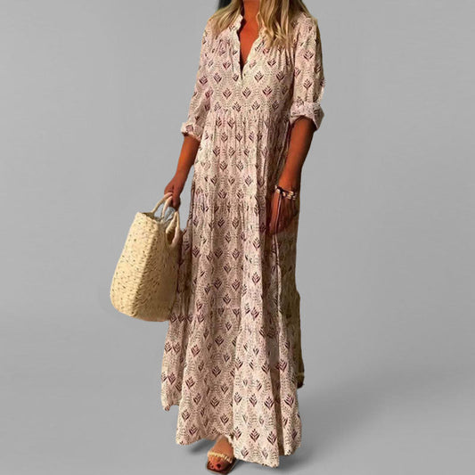 Nele – Robe en coton vintage