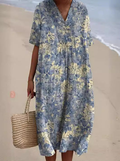 Graciela - Robe Bohémienne Élégante