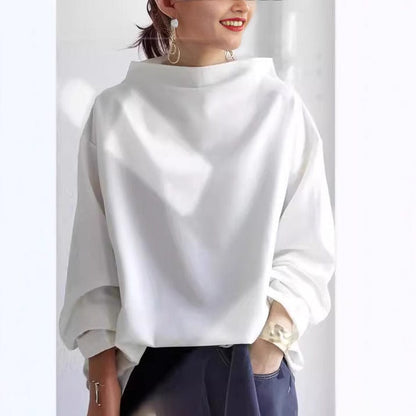 Wanda | Haut en Tricot Doux à Col Montant