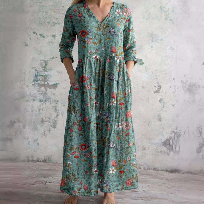 Olivia™ | Robe d'Été Fleurie
