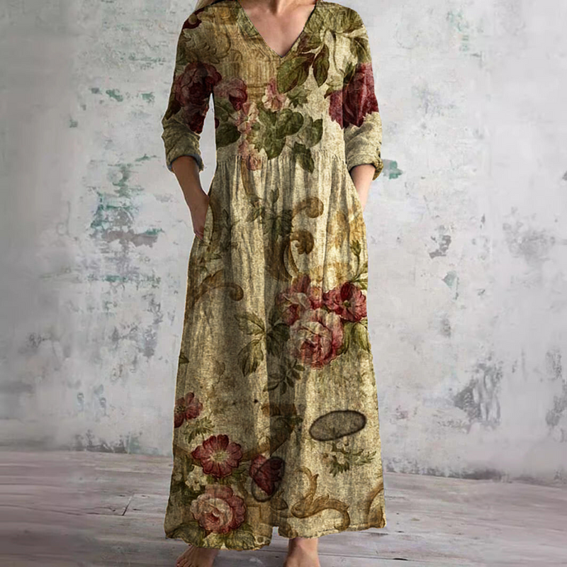 Rachel™ | Robe d'Été Fleurie