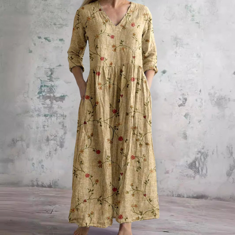 Erica™ | Robe d'Été Fleurie