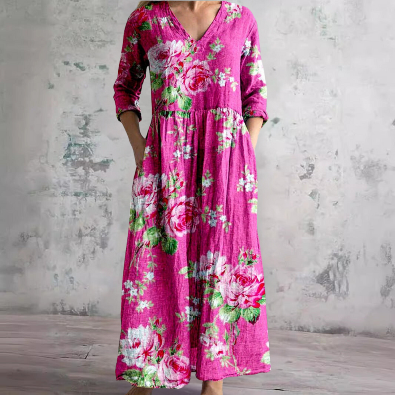 Fiona™ | Robe d'Été Fleurie