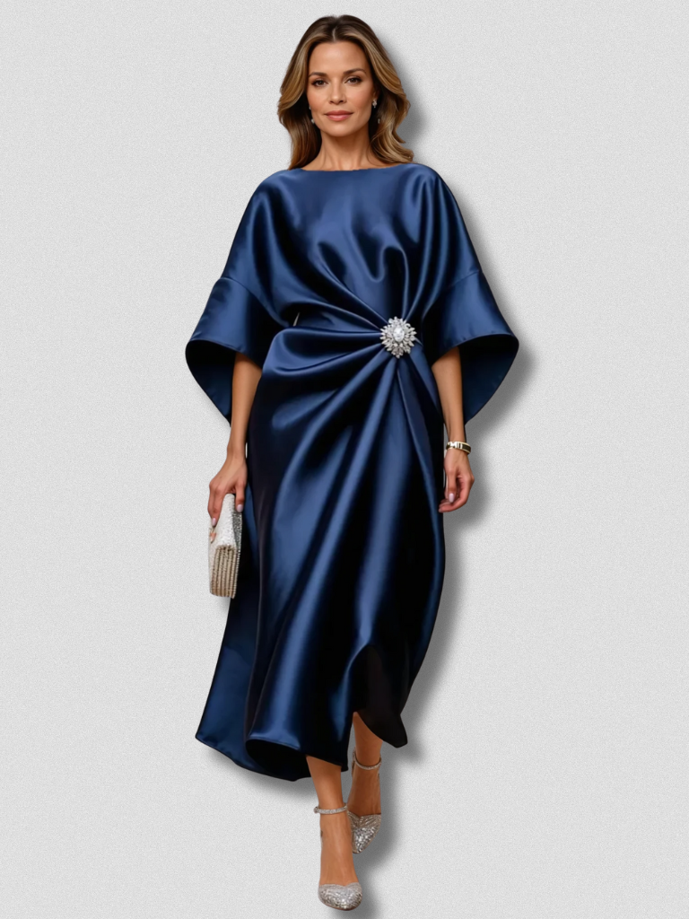 ROBE EN SATIN ÉLÉGANTE MARIS