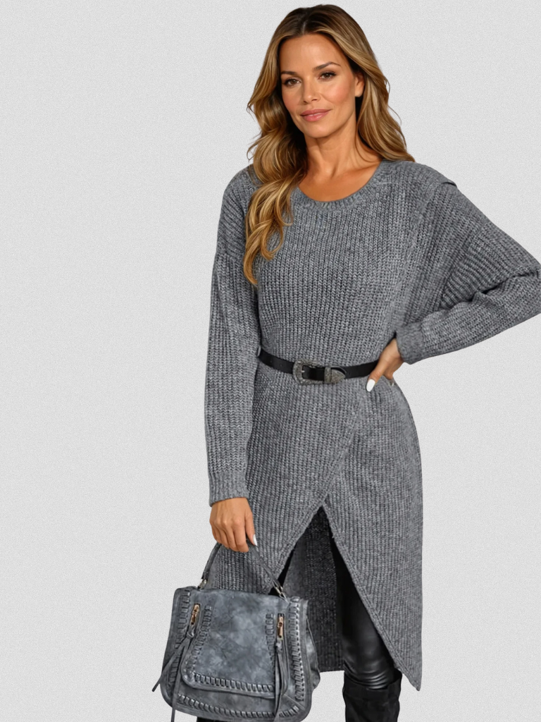 ROBE EN MAILLE ENVELOPPANTE ARIA