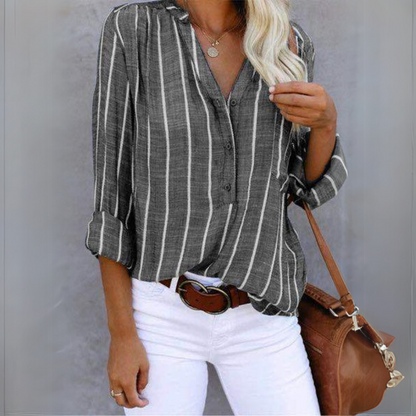 Laurie | Chemise Rayure Pour Femme | Confortable