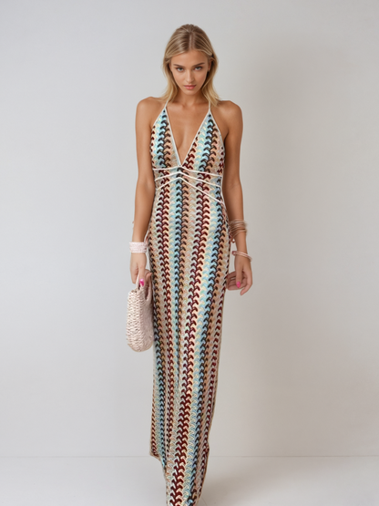 Dilara | Robe Maxi Sans Dos