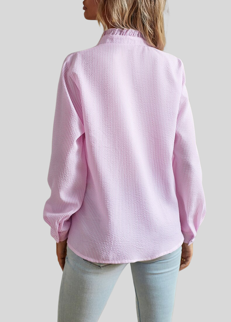 Addison™ - Blouse Élégante Fait Main