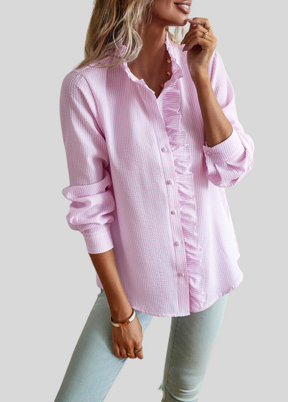 Addison™ - Blouse Élégante Fait Main