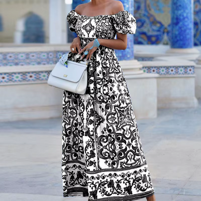 Holly - Robe Bohémienne Colorée