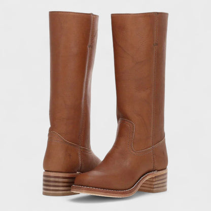 Bottes Classiques d'Équitation à Tige Haute