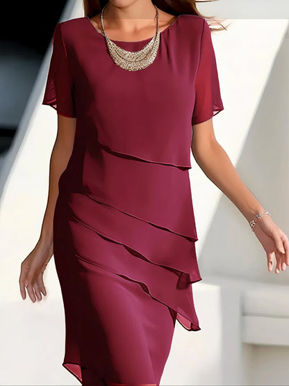 Bernadette - Robe légère en chiffon plissé