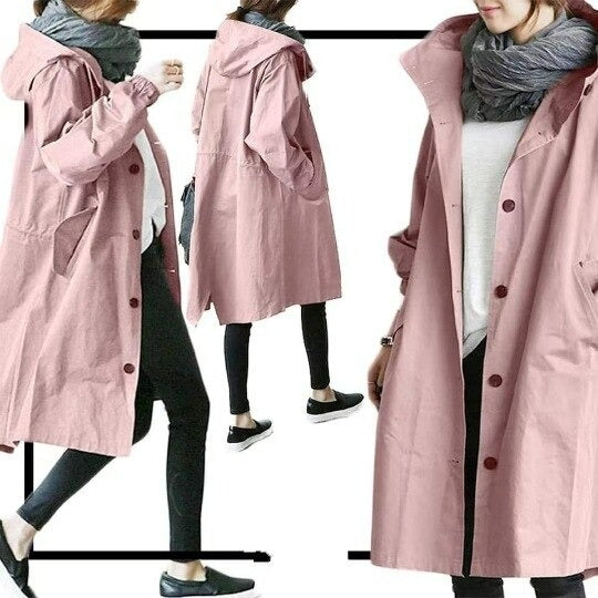 Mandy - Trench Imperméable avec Style