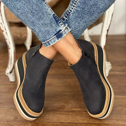 Bottes en Cuir Élégantes Slim-Fit
