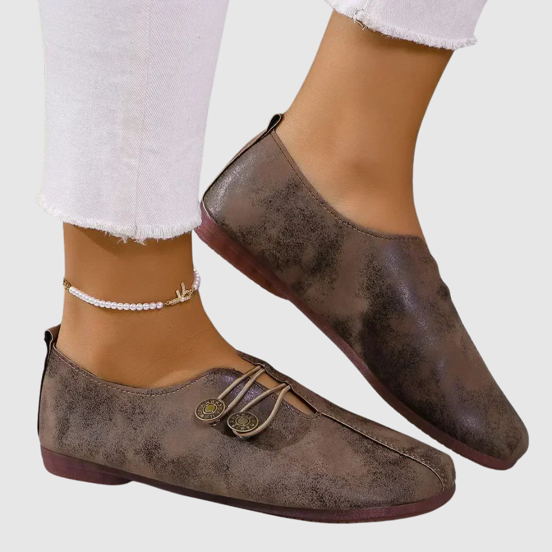 Vianne - Mocassini ortopedici in suede